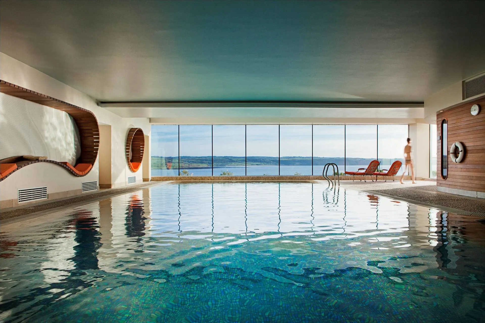 Best Luxury Spas in Ireland Cliff House Hotel pool